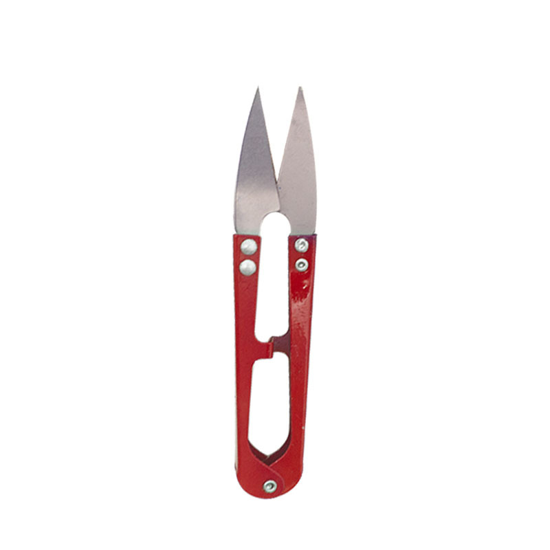 Wholesale U-shaped yarn shears, trimming shears for home use, needle and thread head shears, cross-stitch thread shears, paper-cutting fishing line shears for home use undefined