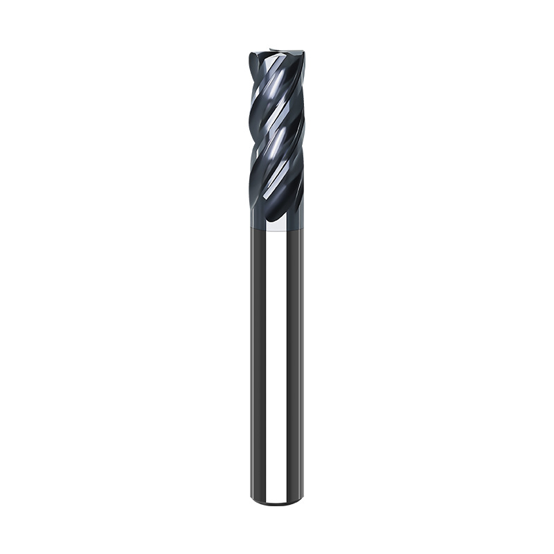 UP+ tungsten steel milling cutter, four-edge coated flat-bottom cutter, CNC carbide milling cutter, unequal U-slot dynamic milling cutter Item Picture