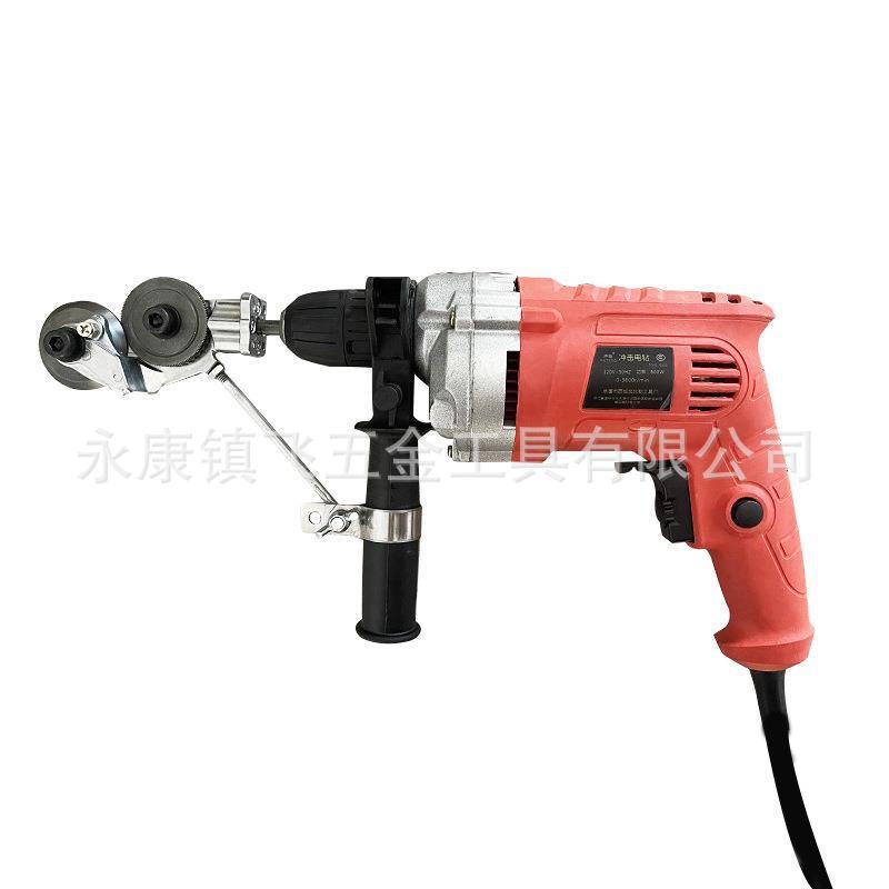 Electric drill plate cutter, electric iron sheet shearer, hand electric drill to iron sheet shearer, metal plate cutter Application Scenario