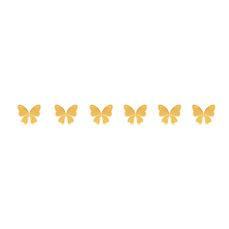 Japanese and Korean Little Butterfly set ear studs, daily small and exquisite ear care accessories wholesale 2025 New style bestsellers Item Picture