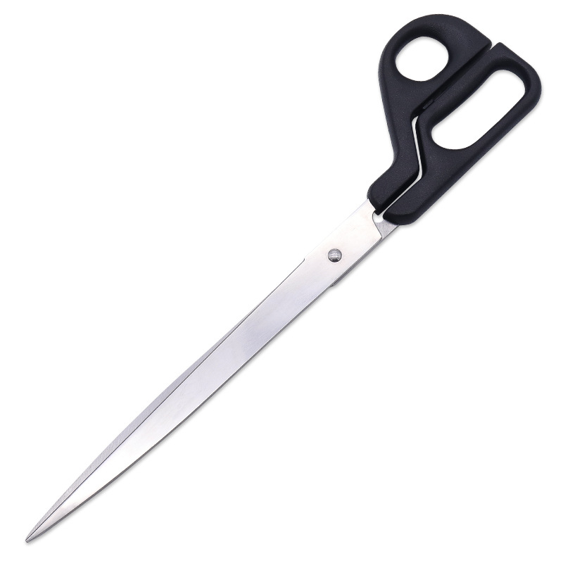 Factory wholesale stainless steel extended tailor scissors, clothing scissors, sewing multi-purpose scissors, long-blade paper-cutting scissors details Picture