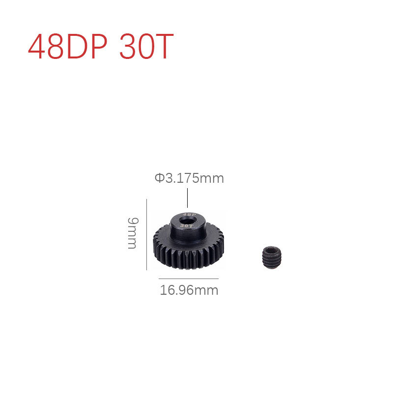 SURPASS HOBBY original 48DP13T-30T black steel metal gear RC remote control car motor gear parts undefined