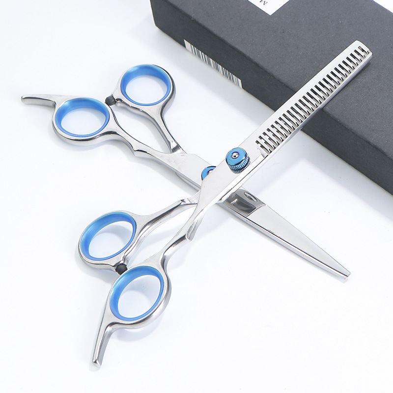 Stainless steel hairdressing scissors, professional hair clippers for barbers, bangs clippers, household hair clippers, factory supply, can be processed details Picture