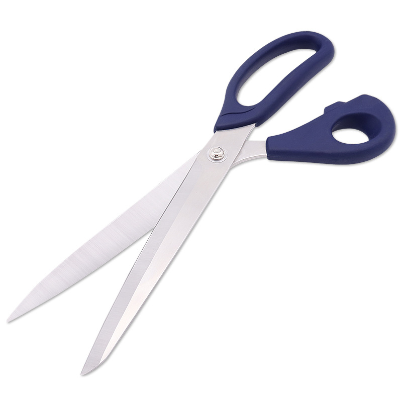 Tailor's clothing fabric sewing scissors, household large scissors, stainless steel tailor's scissors details Picture