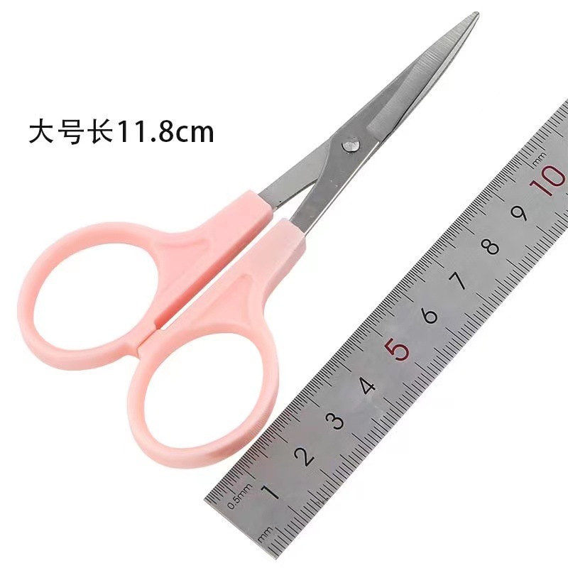 【 Authenticity Guarantee 】 Wang Wuquan Embroidery Scissors 3.5-inch, 4.5-inch Embroidery Scissors, upturned scissors 3201, 3202 Specification drawing