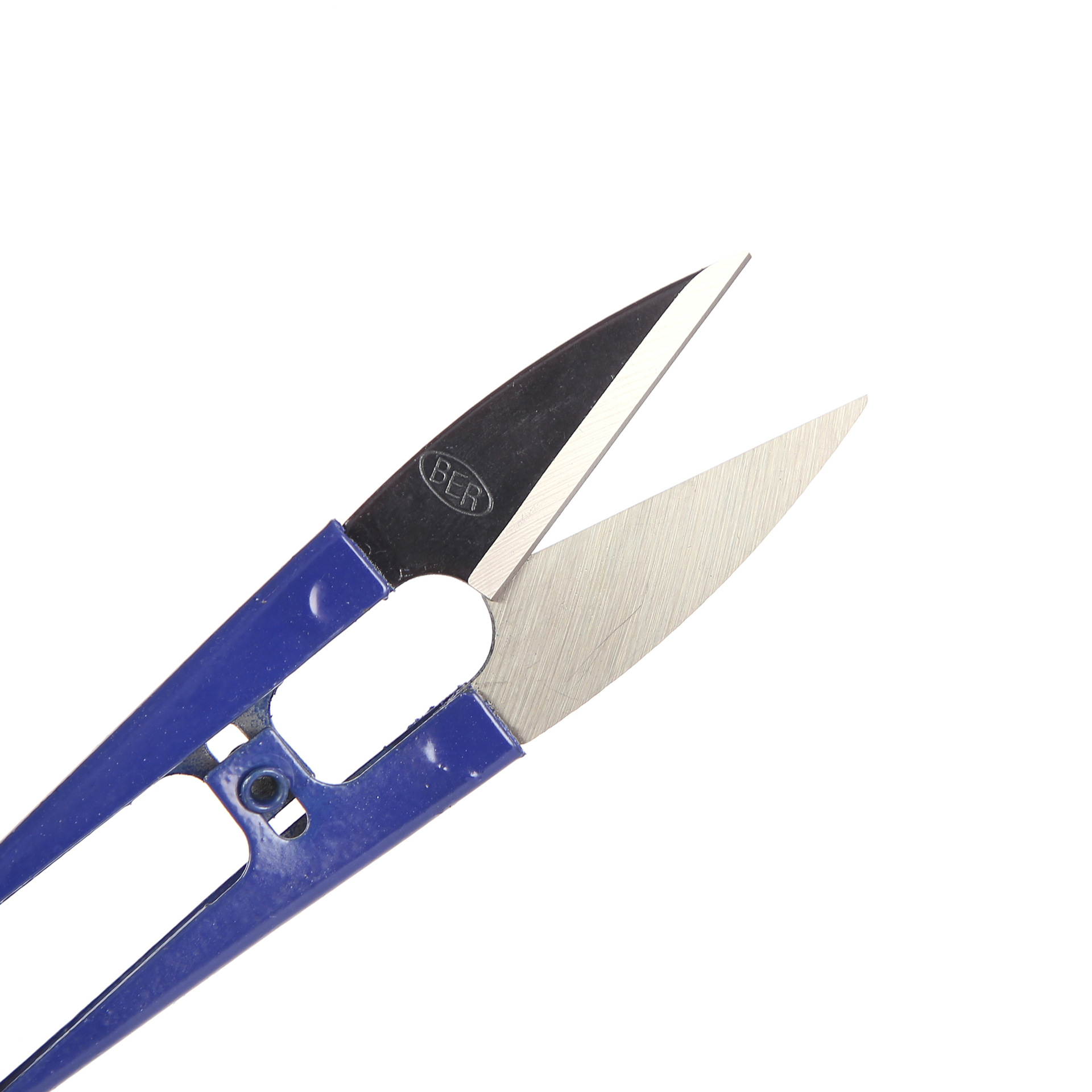 Factory direct supply of household scissors, U-shaped small spring spot-welded scissors, industrial tailor's pointed scissors, mini yarn shears for cutting thread ends Specification drawing