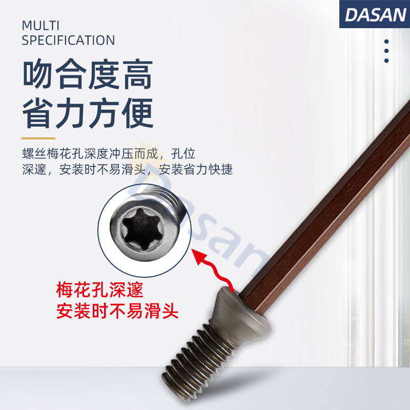 Wholesale of cross-border CNC tool holder screws, star Allen flag wrenches, U-drill tool screws M2.5, M3, M4 Application Scenario