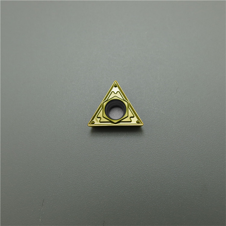 TCMT16T304/TCMT16T308HQ CNC triangular steel parts and stainless steel turning chamfering turning inserts details Picture