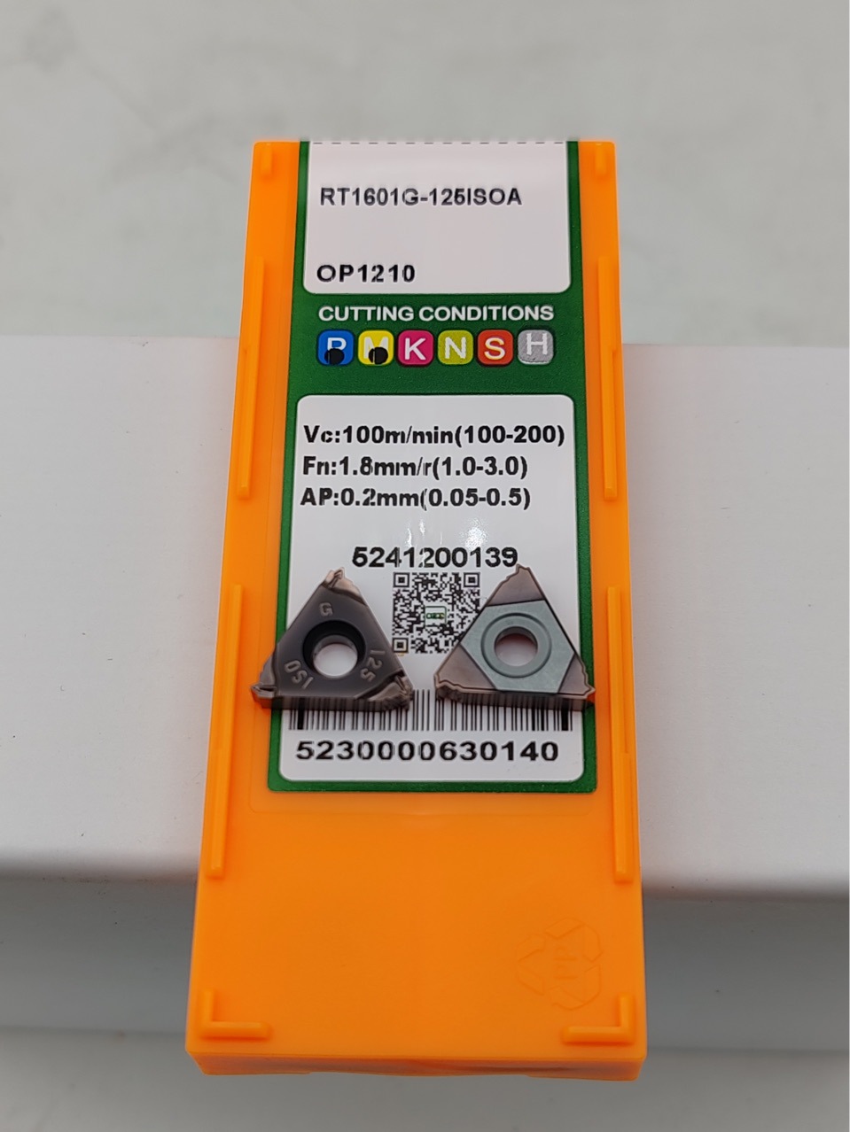 CNC slotting thread inserts MGMN200/250/300/400/500-T-2 OP1215 Application Scenario