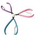 Manufacturer's plastic handle, clamp head, dead skin pliers, dead skin shears, beauty pliers, stainless steel dead skin trimming nail clippers Item Picture