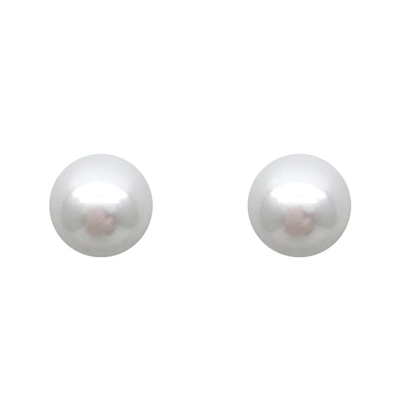 Korean exquisite pearl stud earrings, simple and compact mini basic ear-nourishing earrings, pendants and earrings Item Picture