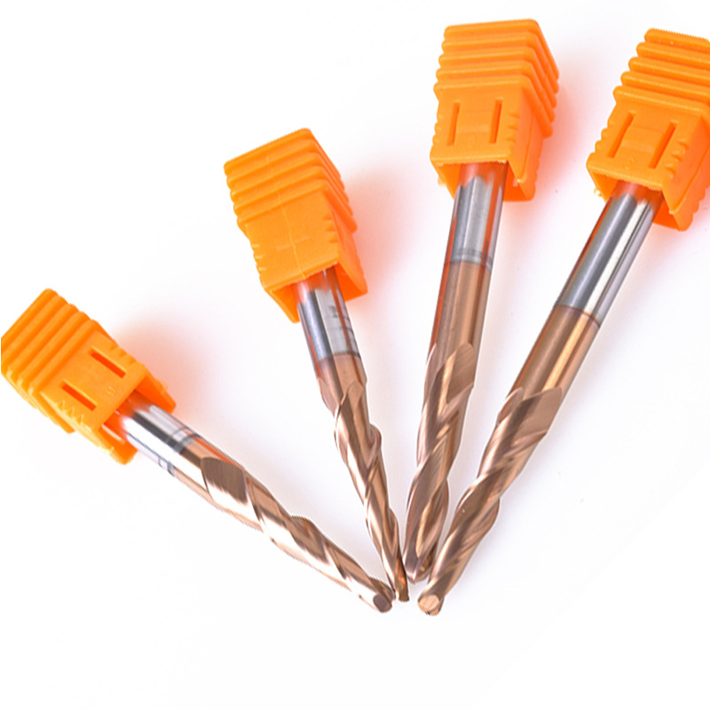 Wangrui 55-degree coated cemented carbide 3D embossed engraving tool for wood, aluminum and copper CNC tools details Picture