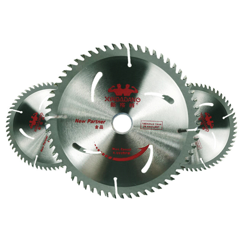 The new partner of Jinpin type wood alloy saw blade, tungsten steel machine circular saw blade for woodworking to cut particleboard Item Picture