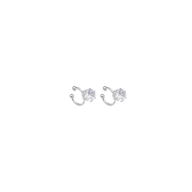 High-end, light luxury, exquisite crystal ear bone clip for women without ear piercings, a new bestseller in 2025, trendy and stylish earrings Item Picture