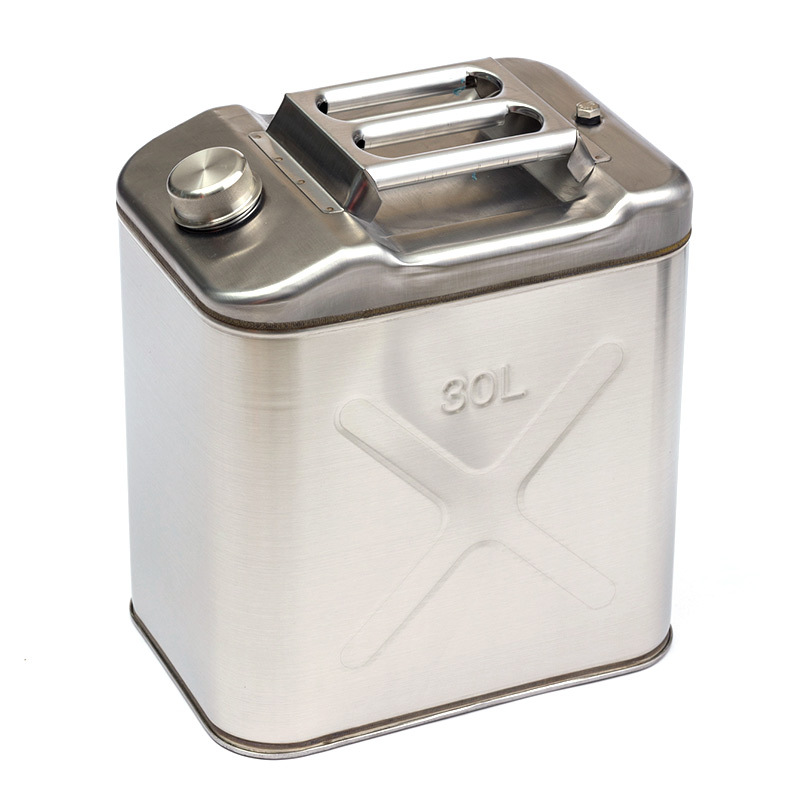 Weihaisheng General Factory customizes thickened 304 stainless steel oil drums and boxes, thickened metal flat oil drums, 10L and 20L aluminum alloy toolboxes Specification image