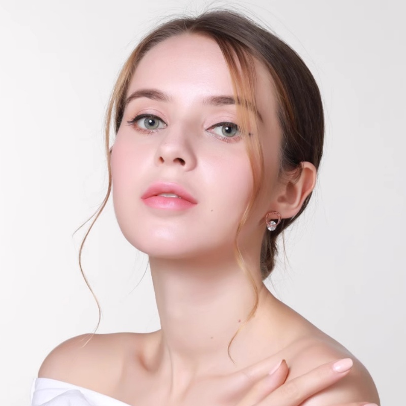 饰品/耳饰/耳钉/3对耳钉/滴油产品图