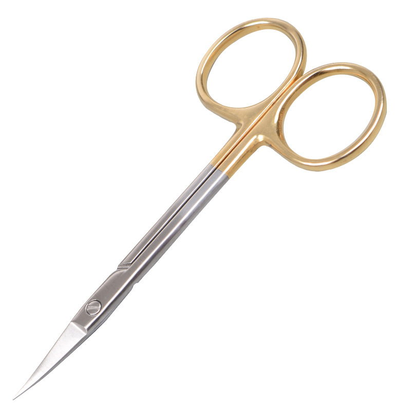 Stainless steel double eyelid suture, eye corner opening surgery instruments, cosmetic suture removal, ophthalmic express, small scissors, medical scissors Item Picture