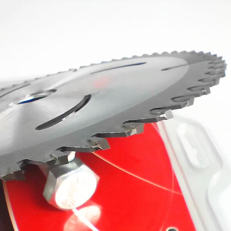 The new partner of Jinpin type wood alloy saw blade, tungsten steel machine circular saw blade for woodworking to cut particleboard Specification drawing