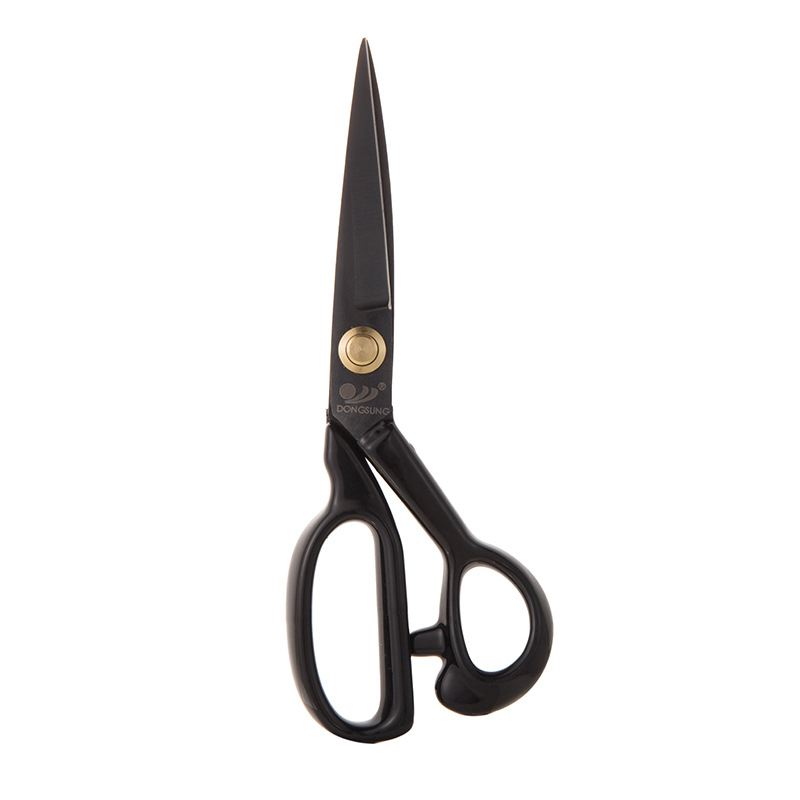 Dongsheng Tailor Scissors, leather fabric, professional clothing sewing, cutting, large fabric cutting, household and industrial manganese steel genuine products Item Picture