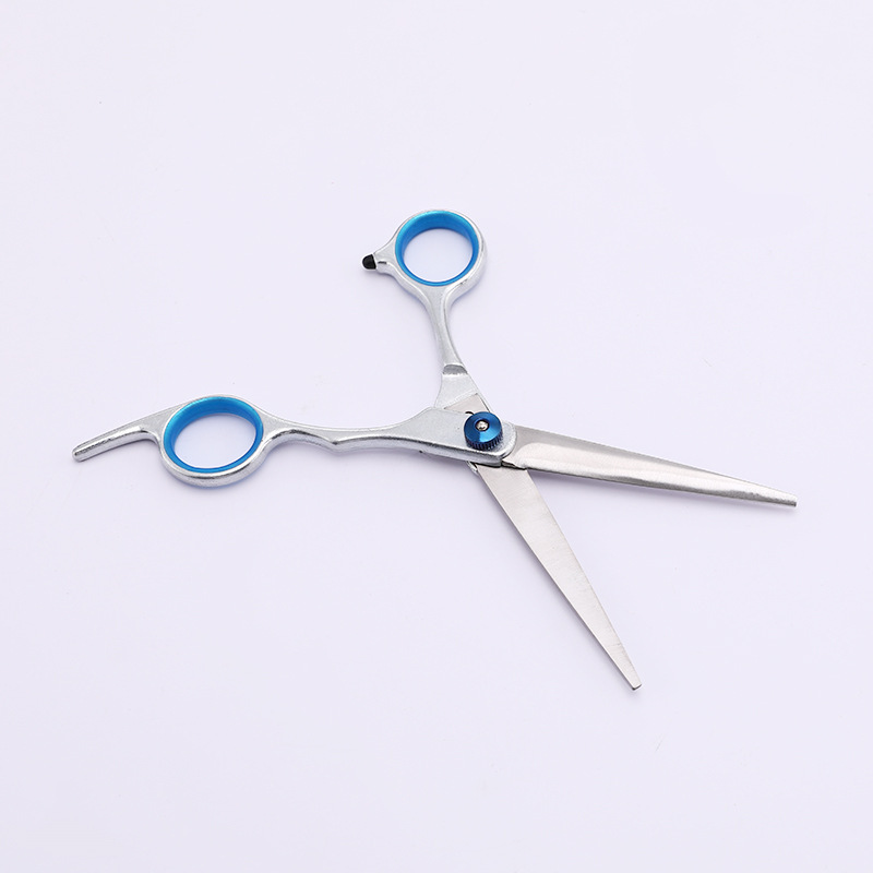 Factory wholesale hairdressing and hair styling scissors, split scissors, flat scissors, tooth scissors, bangs scissors, hairdressing scissors, hairdressing scissors details Picture