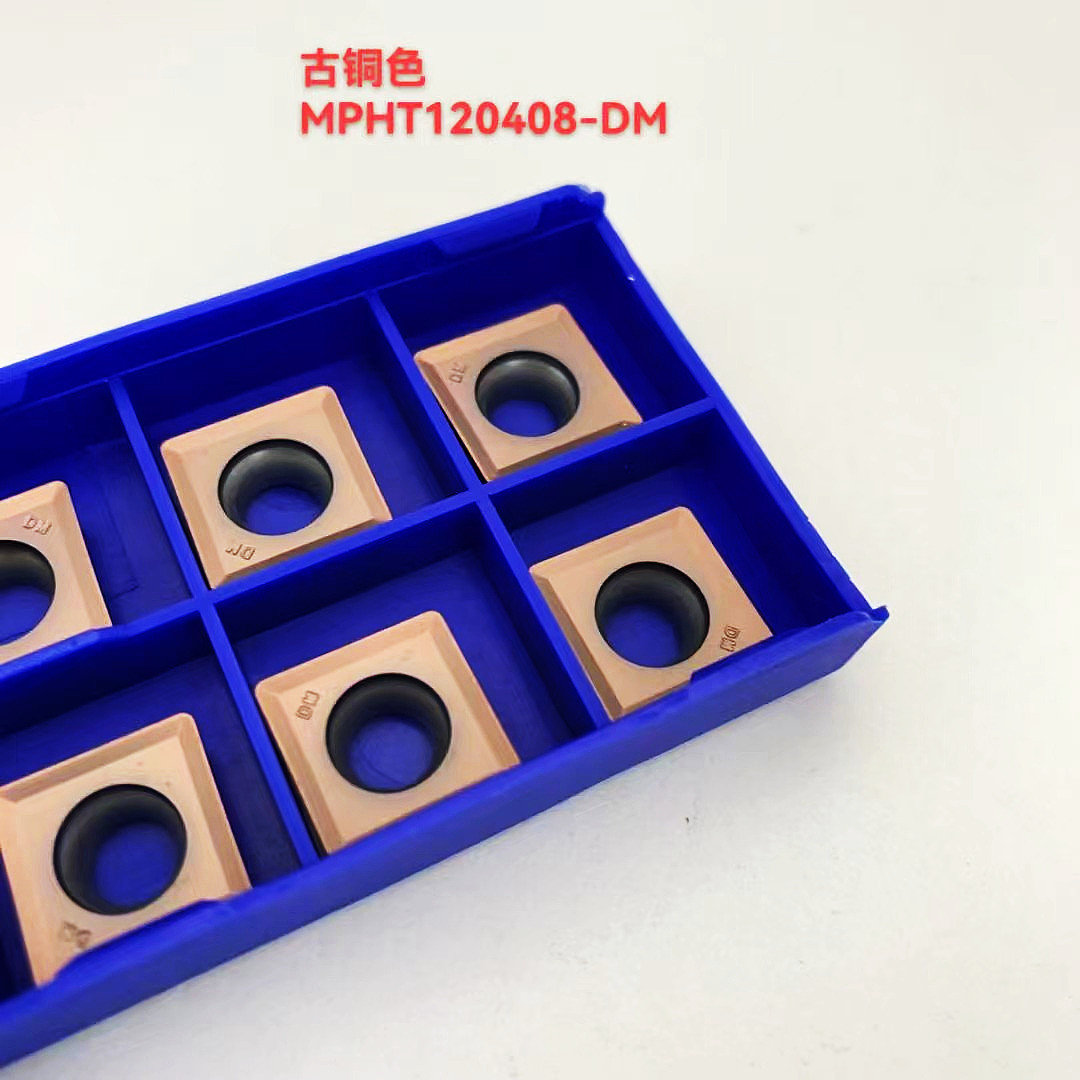 Edge milling machine blades SNP201115, SNP161110, YM03, YS30, square, yellow, black, gray, antique copper Application Scenario