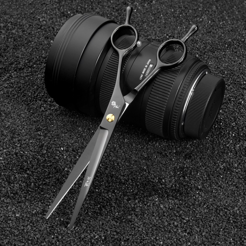 7-inch pet grooming scissors, teeth scissors, flat scissors, pet grooming scissors, pet curved scissors, dog and cat grooming tool set undefined
