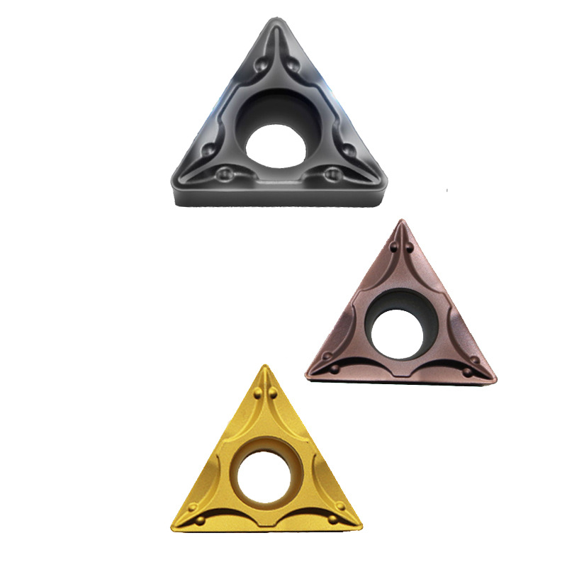 CNC insert TCMT110204-OTM triangular single-sided inner hole boring tool turning tool grain stainless steel precision turning chip breaking Item Picture