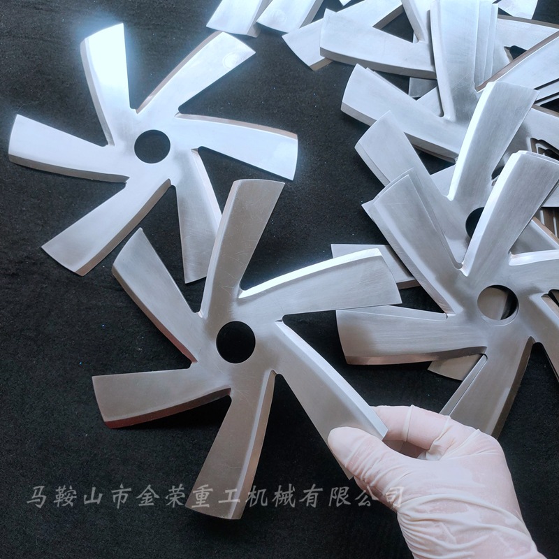 Taiwan mincing machine, garlic puree, round blade, stainless steel food pulverizer, round blade, chili vermicelli, circular sawtooth blade Application Scenario