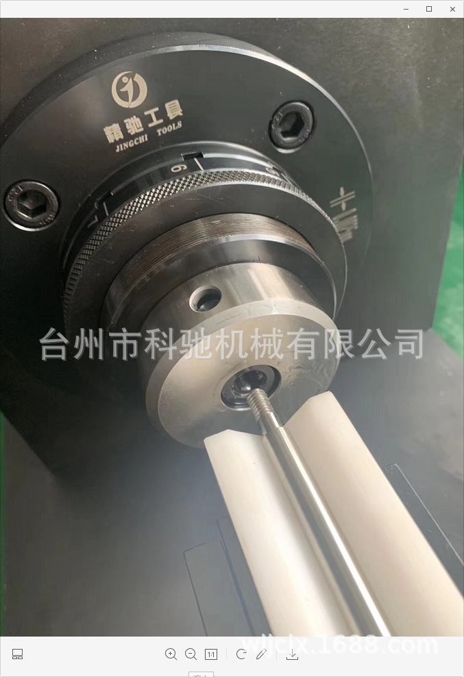 Jingchi Tools' automatic feed type outer diameter reaming tool rolling machine for mirror surface processing of outer cylindrical infinite length optical axis rolling tools details Picture