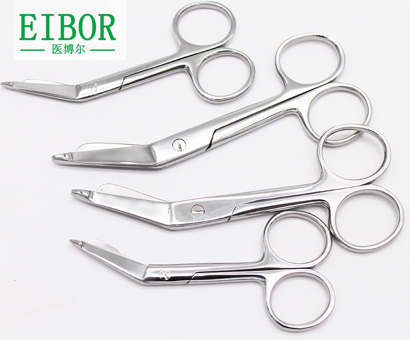 The 2024 new 9cm and 11cm gauze scissors, bandage scissors, and children's plaster scissors are in stock and available at Yiboer undefined