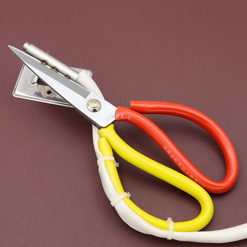 Temperature-adjustable electric scissors, trademark, ribbon cutting, trimming, zipper, tailor, large scissors, thickened blade head, stepless temperature adjustment details Picture