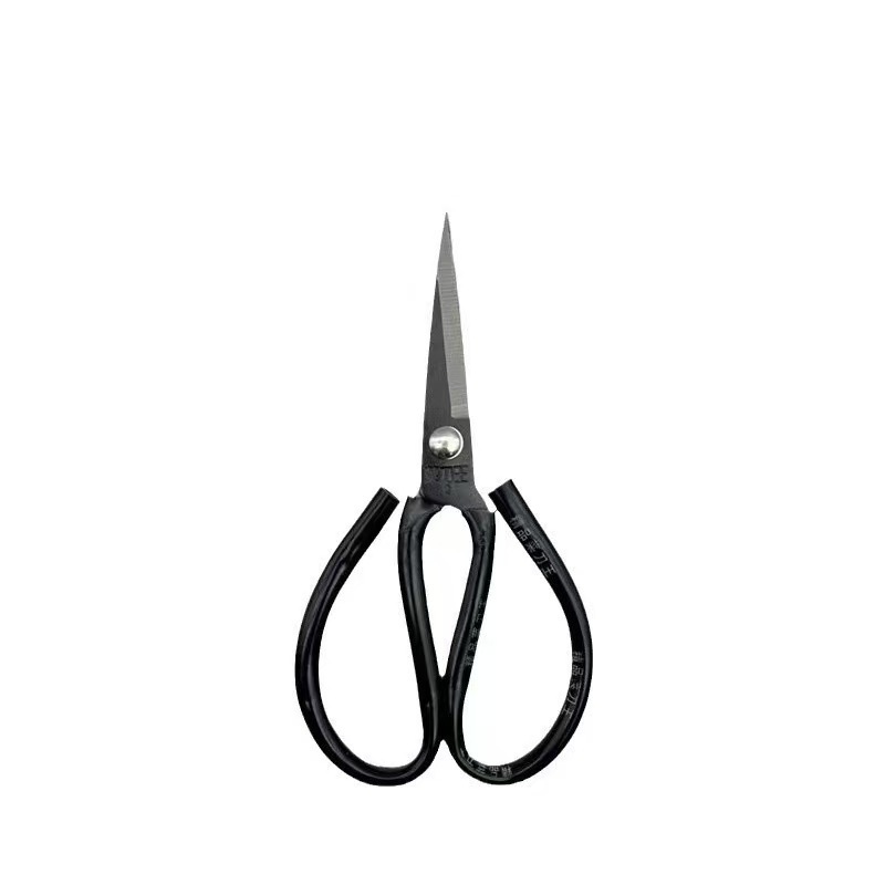 Large scissors, household red and yellow handle scissors, genuine stainless steel kitchen scissors from Yongdeli, large carbon steel leather scissors undefined