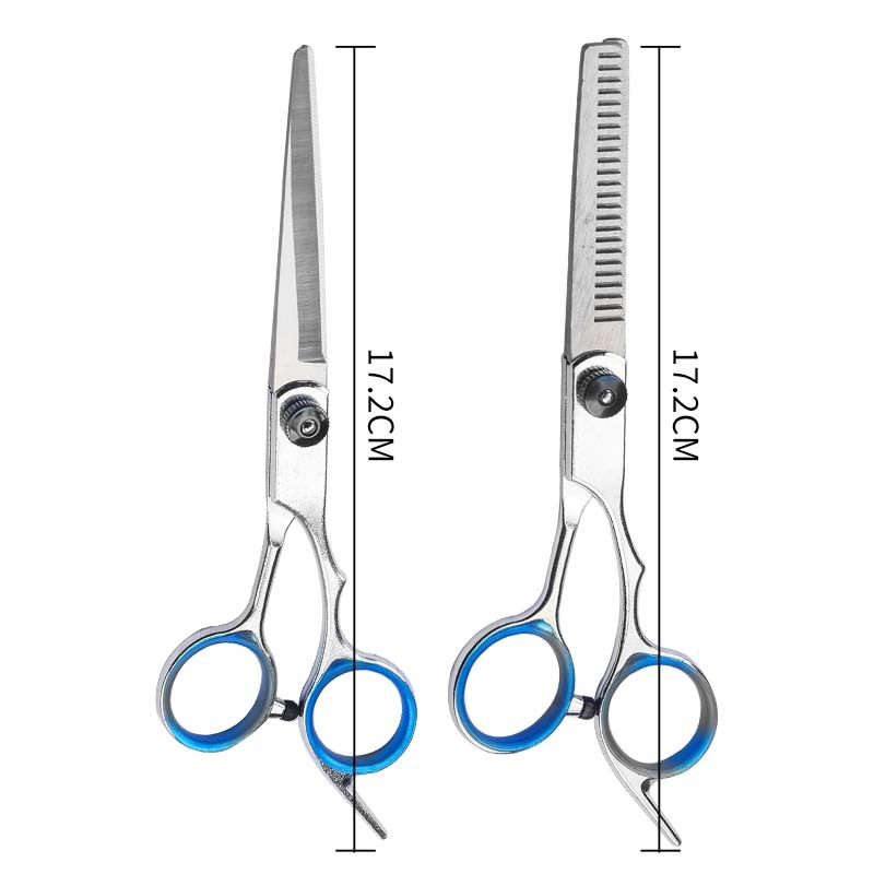 Split hair scissors, hairdressing scissors set, flat scissors, tooth scissors, strip scissors, thin scissors, short scissors, wholesale tools in stock Specification drawing