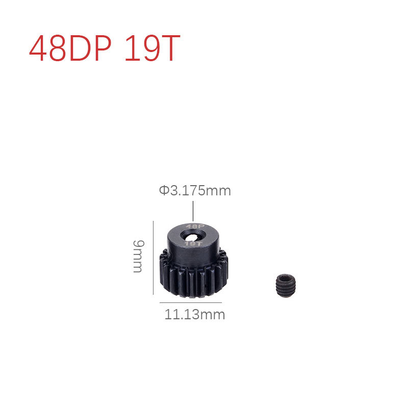 SURPASS HOBBY original 48DP13T-30T black steel metal gear RC remote control car motor gear parts undefined
