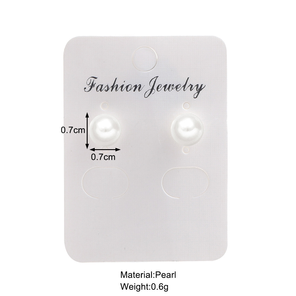 Cross-border new trendy French retro imitation pearl stud earrings, elegant stud earrings, high-end and light luxury pearl earrings details Picture