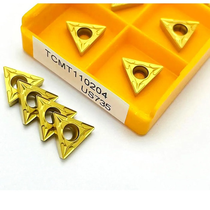 Cross-border foreign trade CNC inserts TCMT110204 US735 UE6020 VP15TF hard alloy coated full figure