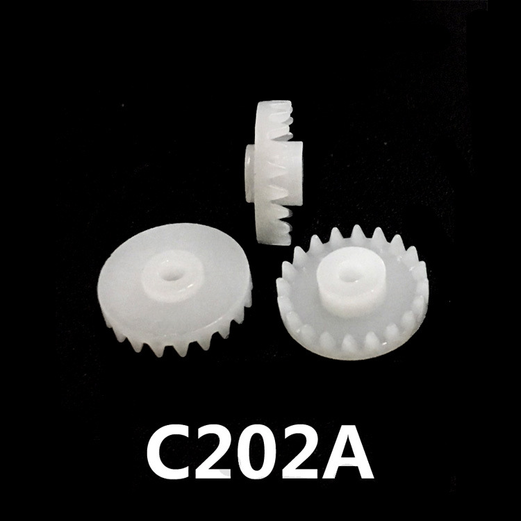 20-tooth crown plastic gear c202a Angle steering differential gear 0.5 module 2/mm hole toy accessory Item Picture