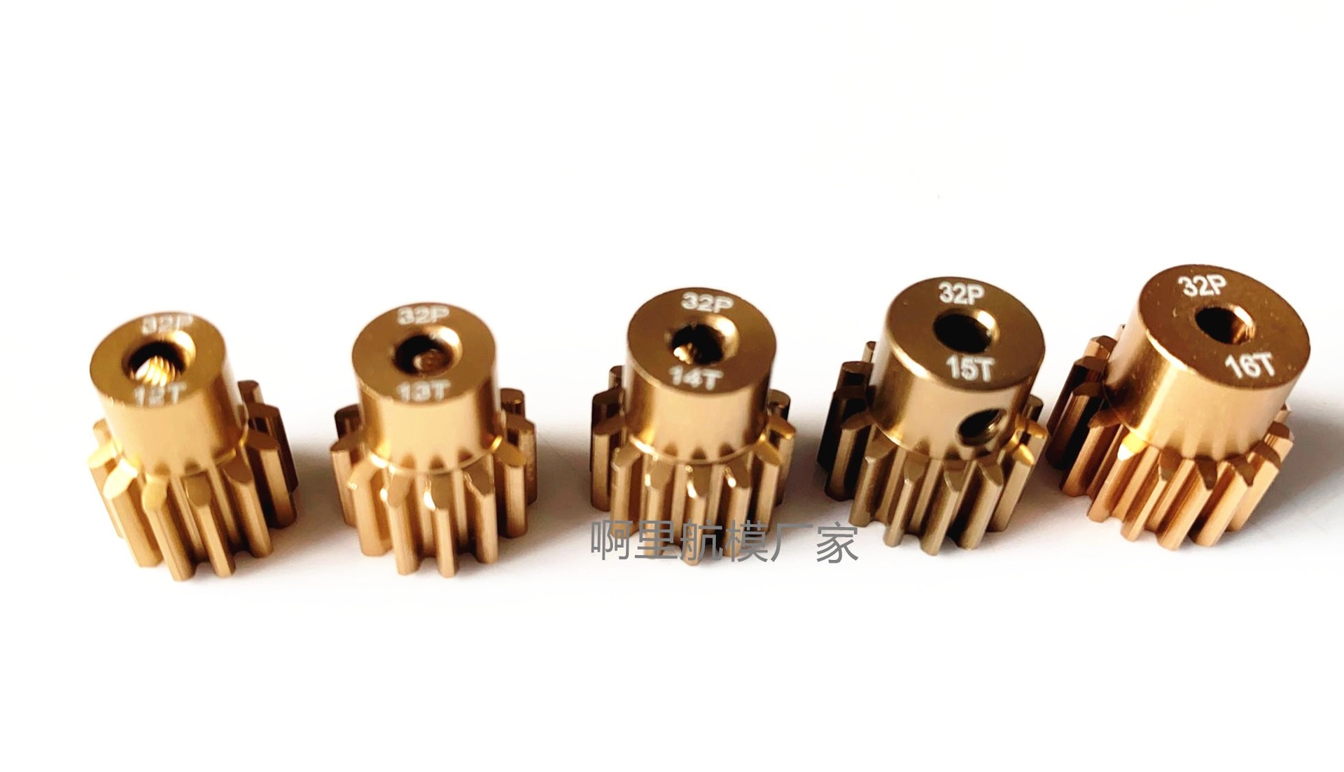 There are 9 specifications of model car Marda gears, including 12T-20T gears, 32P0.8 model gears with an axle diameter of 3.175 Specification drawing