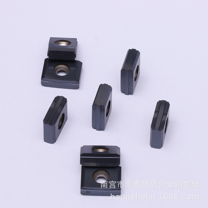 Hard alloy inserts SC30 milling cutters, diamond hard alloy indexable surface rough milling inserts LNE336R01-M1 Specification drawing