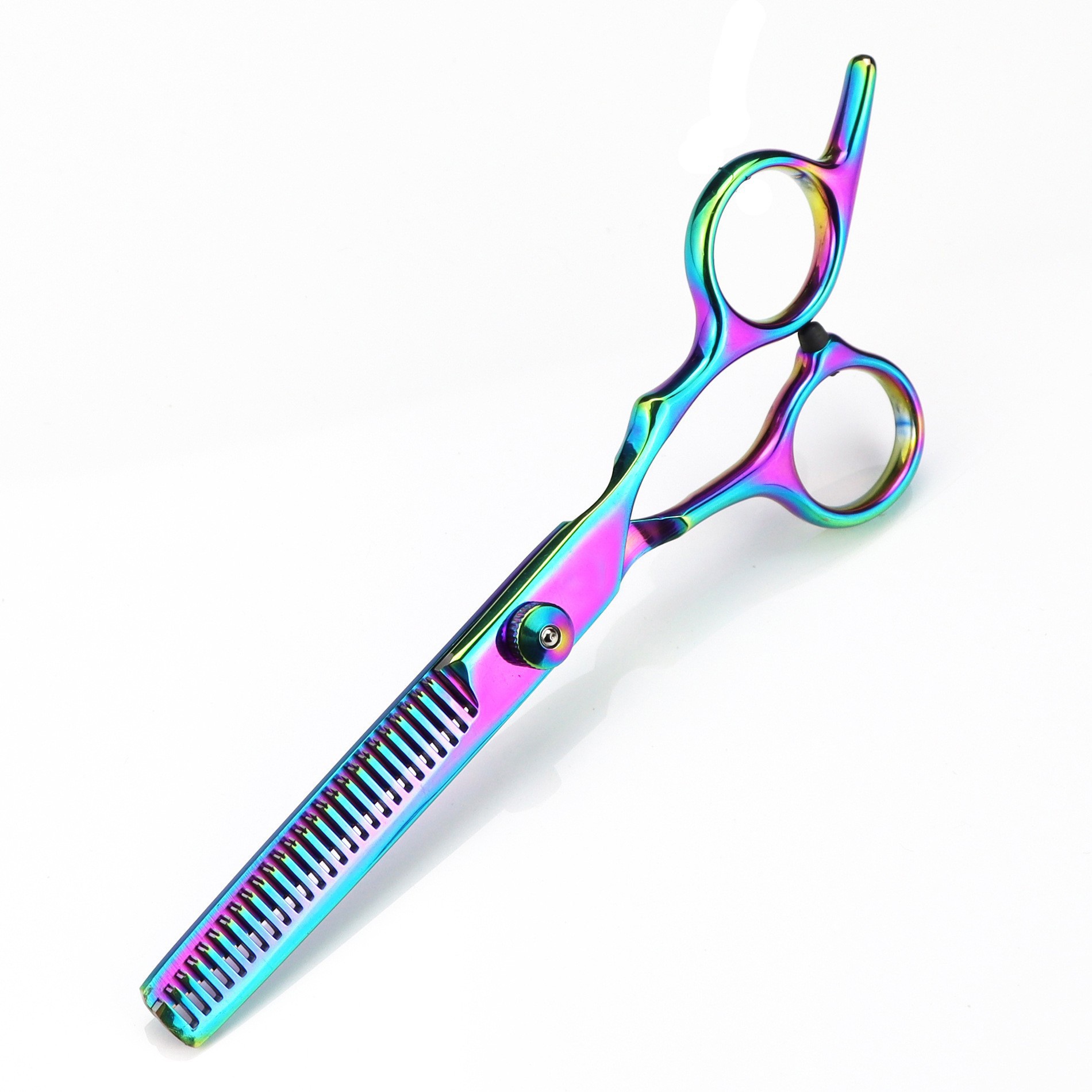 6.0-inch mid-range hair scissors, haircuts, flat scissors, bangs scissors, teeth scissors, thin scissors, white screw 6H undefined