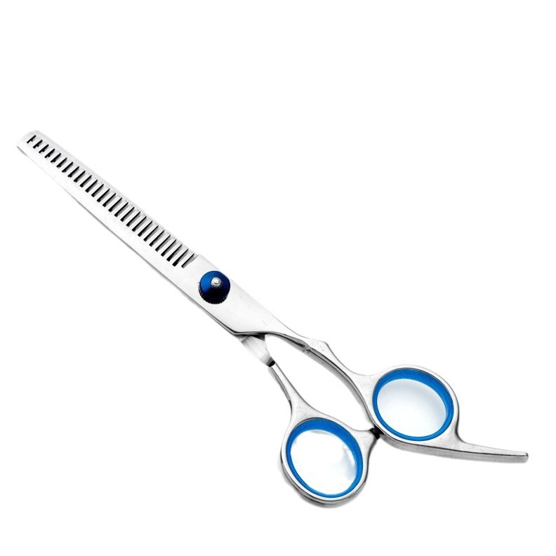 Wholesale 11-piece set of hairdressing scissors, including straightening scissors, thinning scissors, hair scissors, and hairdressing scissors Item Picture