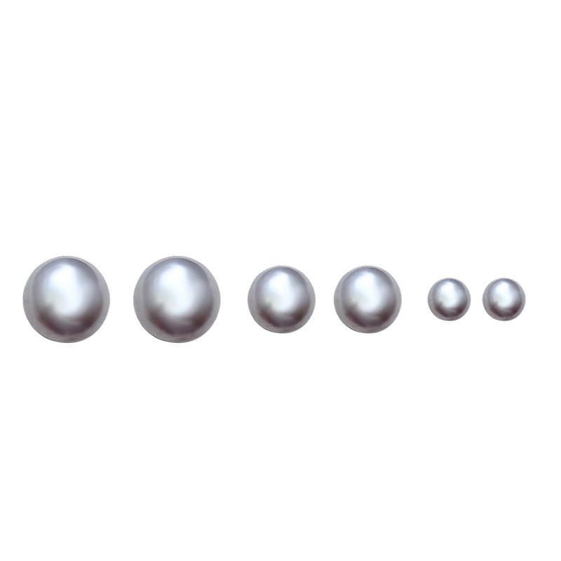 The grey pearl stud earrings are a new bestseller for women in 2025. They feature a simple and cold style with a high-end feel Item Picture