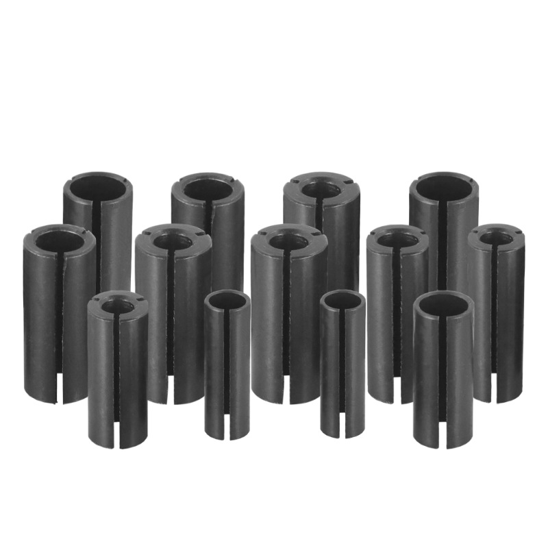 Yusheng engraving machine conversion chuck handle diameter change conversion sleeve woodworking milling cutter tool chuck trimming machine wood milling nut Item Picture