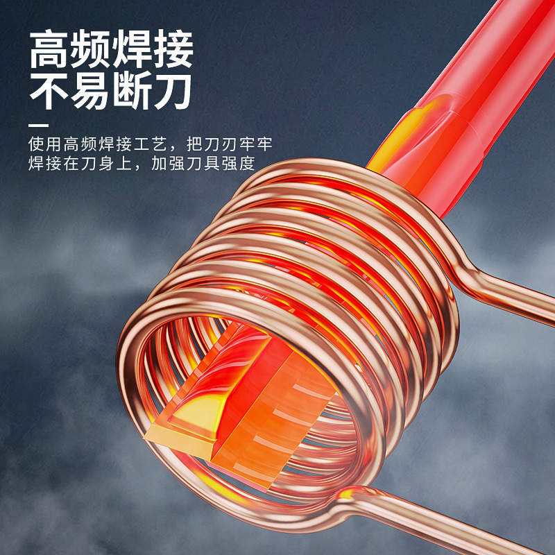 Door lock hole spiral knife, straight knife, lock hole knife, engraving machine, wood milling machine, milling cutter, wooden door lock picking, lock hole opener Specification drawing