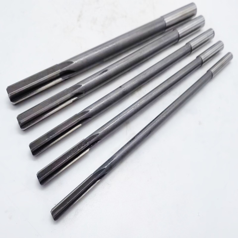 Extended reamer straight handle HSS high-speed steel extra-long machine reamer 6*150*200*250*300H7 non-standard details Picture