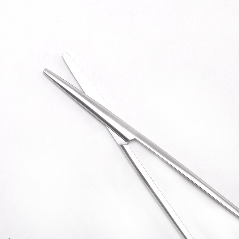 Stainless steel comprehensive tissue scissors, medical surgical scissors, straight round head, curved round fine head, plum-shaped scissors, no coating, dental Specification drawing
