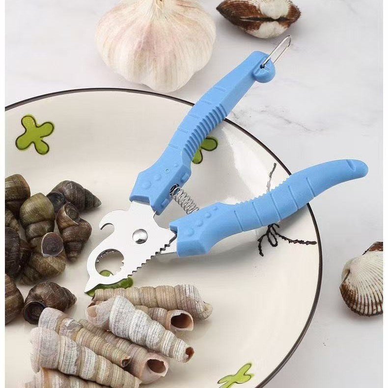 Multi-functional field screw scissors, screw cutters, tail remover pliers, food-grade kitchen wonders, diagonal mouth pliers for tail trimming Specification drawing