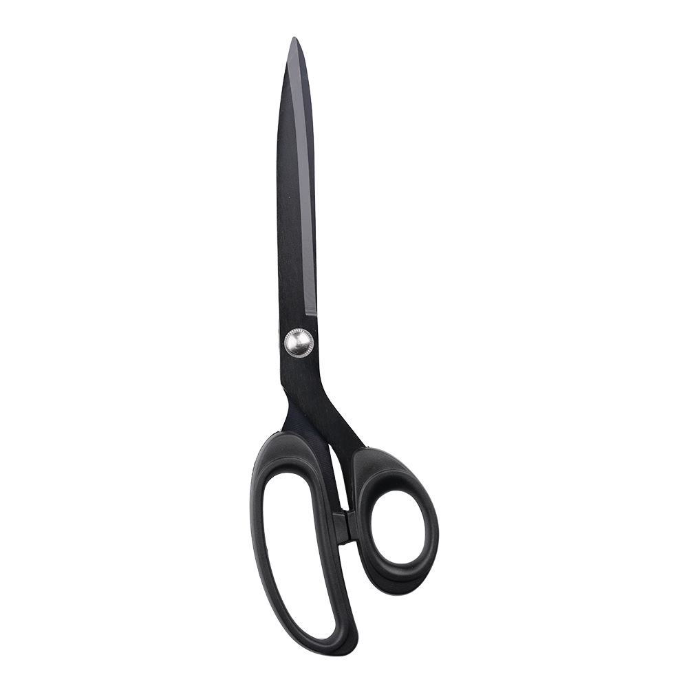 Tailor's clothing scissors, household garment cutting, sewing, cutting, large hand scissors, blackening process, professional fabric cutting scissors Item Picture
