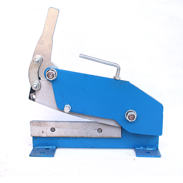 Manual double-edge adjustable shearing machine, iron sheet, copper plate, aluminum plate, color steel plate, multi-functional mesh cutting machine, blanking machine details Picture