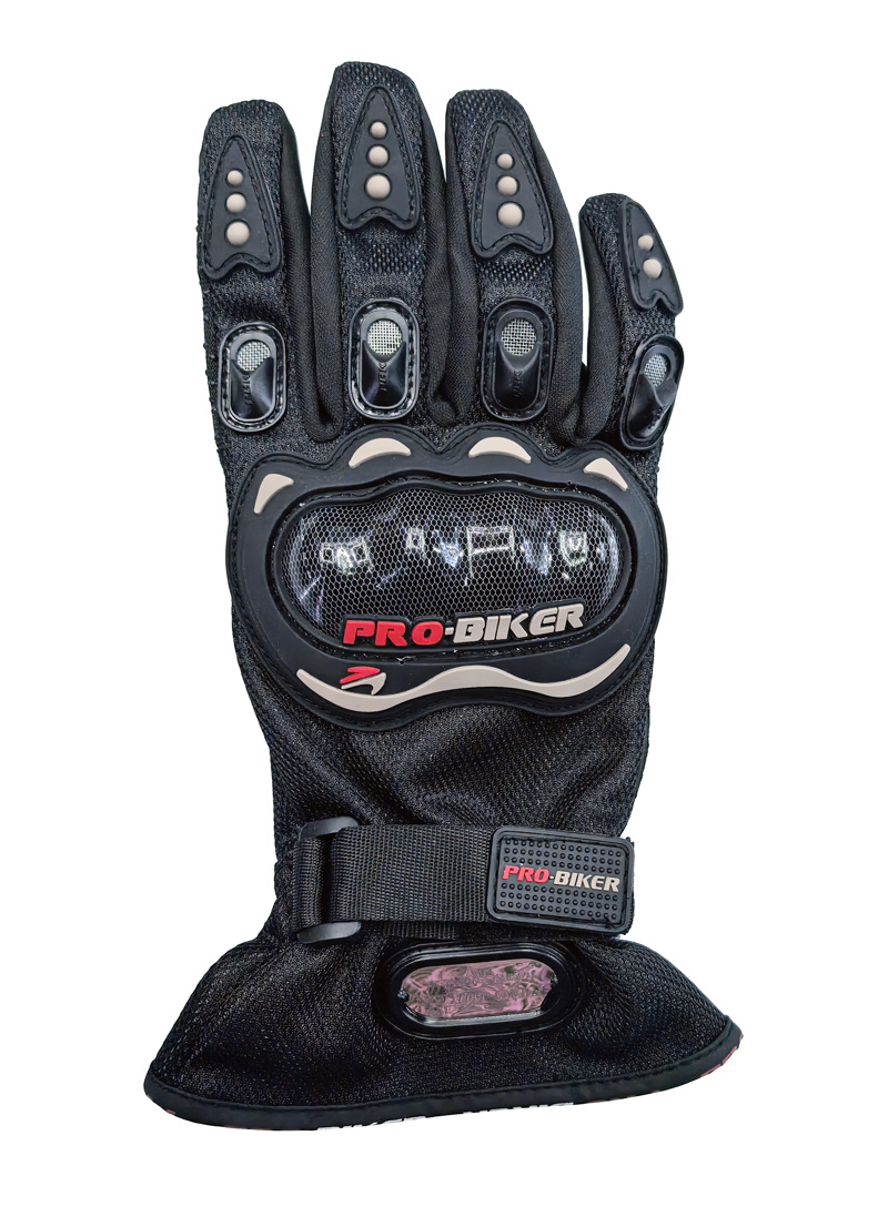 191118 guantes de carreras de dedos largos casos de protección guantes de motocicleta ciclismo deportivo guantes de casco duro bicicleta individual guantes de dedos completos Specification image